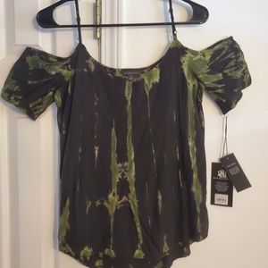 NWT Rock & Republic Off The Shoulder Top Sz XS